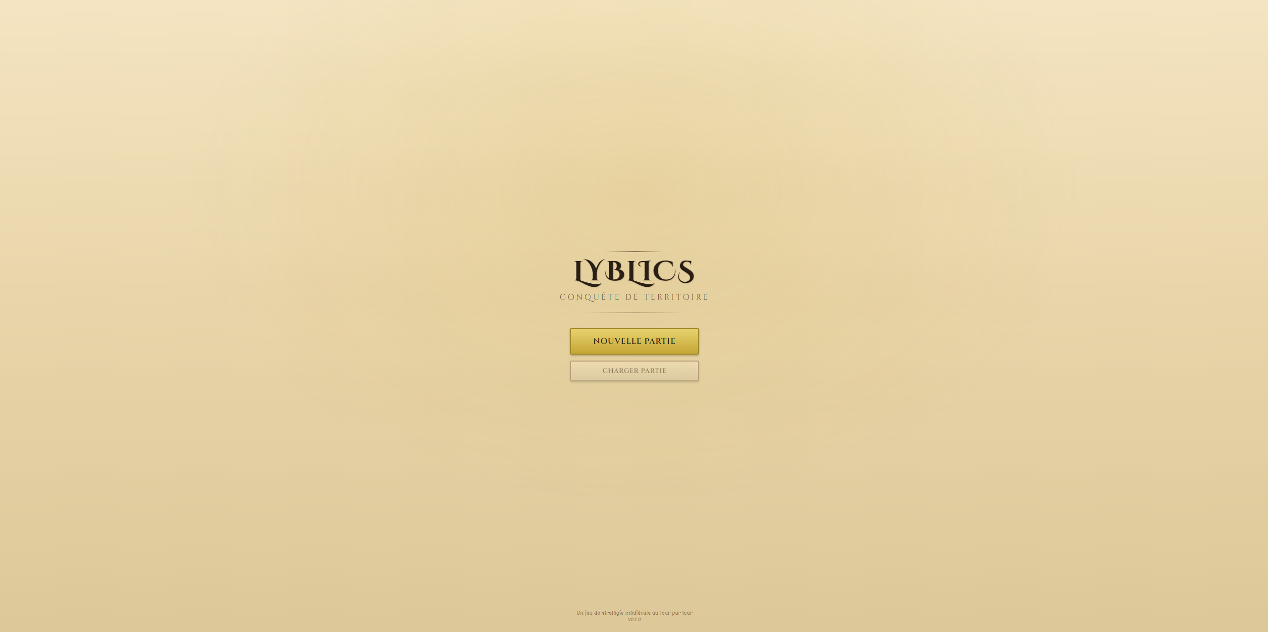 Aperçu du projet LyblicsFrontGame